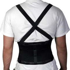 Medline Standard Back Support with Suspender - Professional Grade Lumbar Support Belt for Lifting and Injury Prevention
