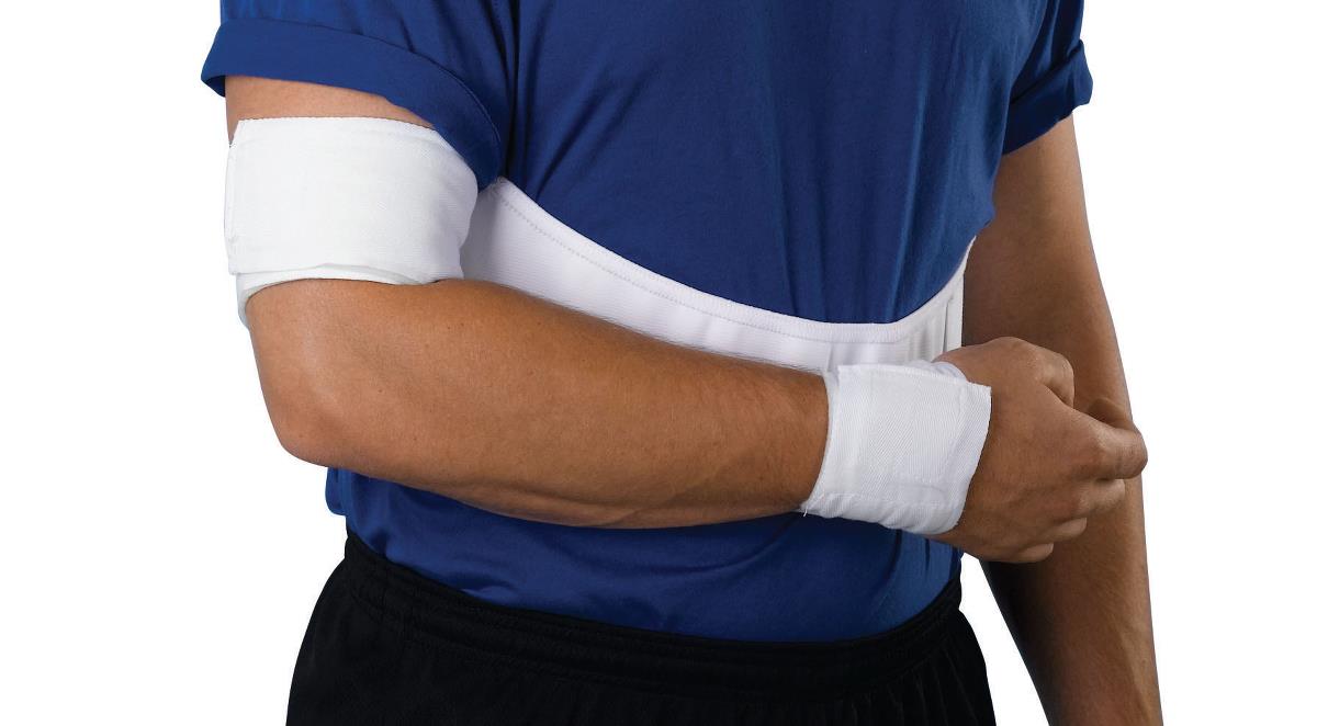 Premium Elastic Shoulder Immobilizer - Adjustable Support Brace for Post-Surgery Recovery & Injury Stabilization