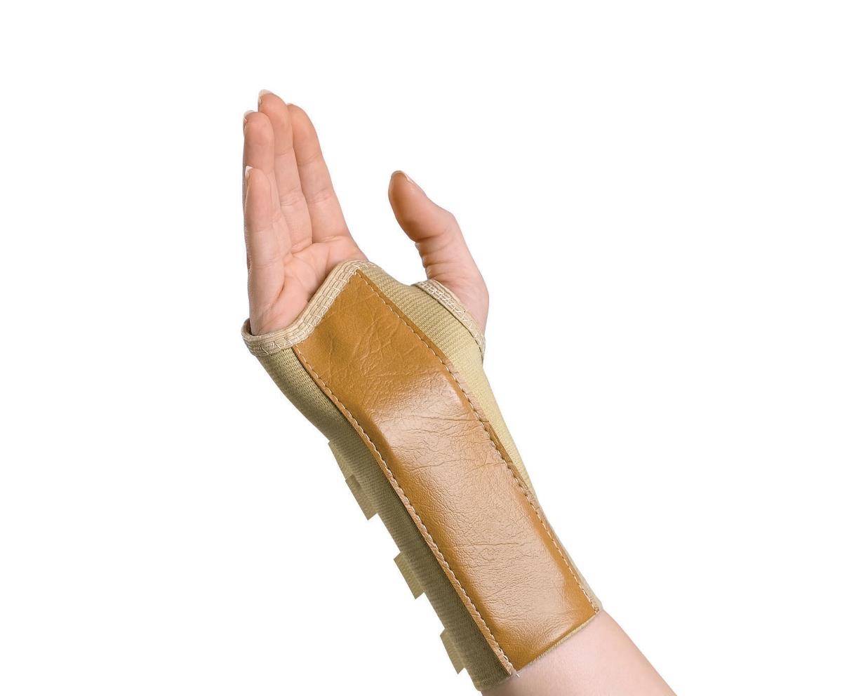 Elastic Wrist Splint with Bendable Palmer Stay - 7 Inch Cotton Support Brace for Carpal Tunnel, Tendonitis & Sprains