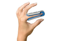 Medline Fold-Over Finger Cot Splint - Malleable Aluminum Finger Immobilizer for Injury Support and Post-Operative Care