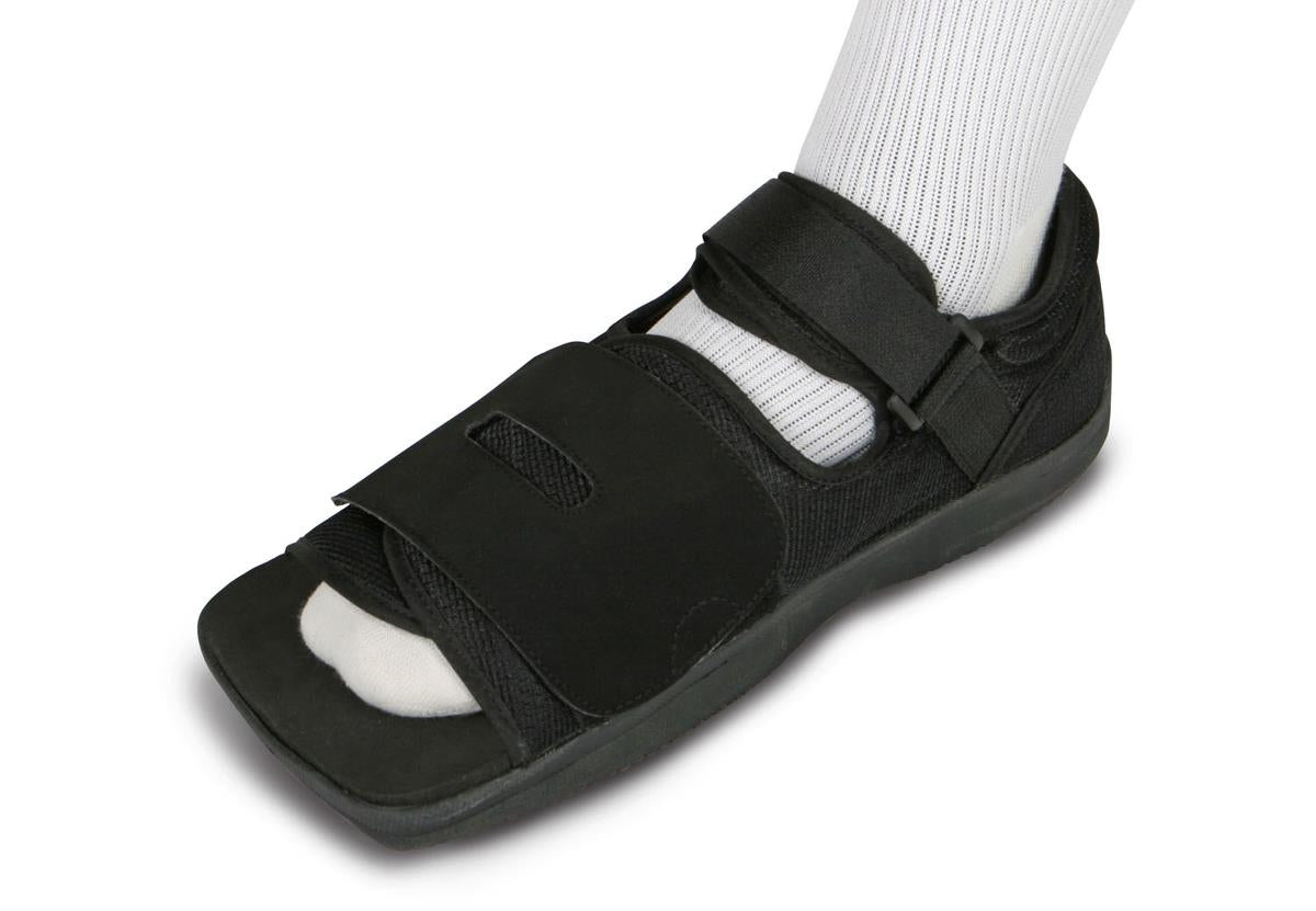 Square Toe Post-Op Recovery Shoes - Medical Grade Surgical Footwear for Foot Surgery & Injury Rehabilitation
