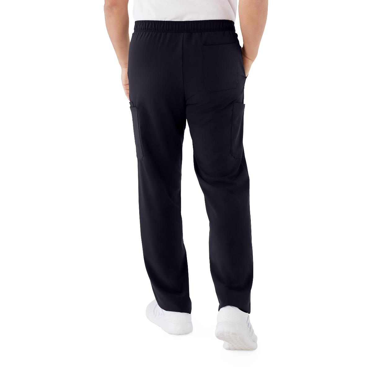 Clinton AVE Medical Scrub Pants with 6 Pockets - 4-Way Stretch Healthcare Uniform Bottoms