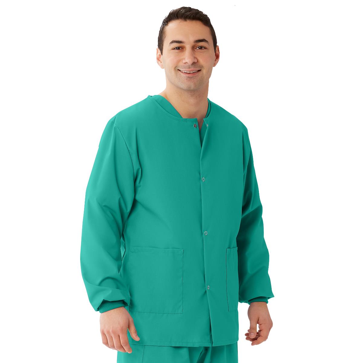 Angelstat Jade Unisex Warm-Up Scrub Jacket - Professional Medical Apparel