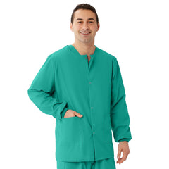 Angelstat Jade Unisex Warm-Up Scrub Jacket - Professional Medical Apparel