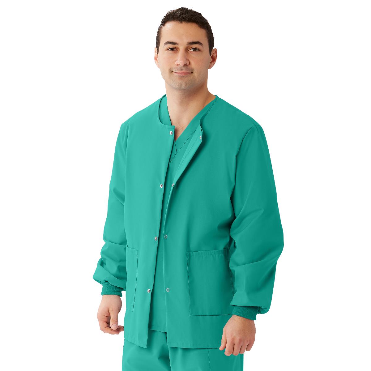 Angelstat Jade Unisex Warm-Up Scrub Jacket - Professional Medical Apparel