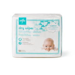 Ultrasoft Baby Disposable Dry Cleansing Cloths - Fragrance-Free Soft-Spun Fabric - 10x13 Inch - 500/Case