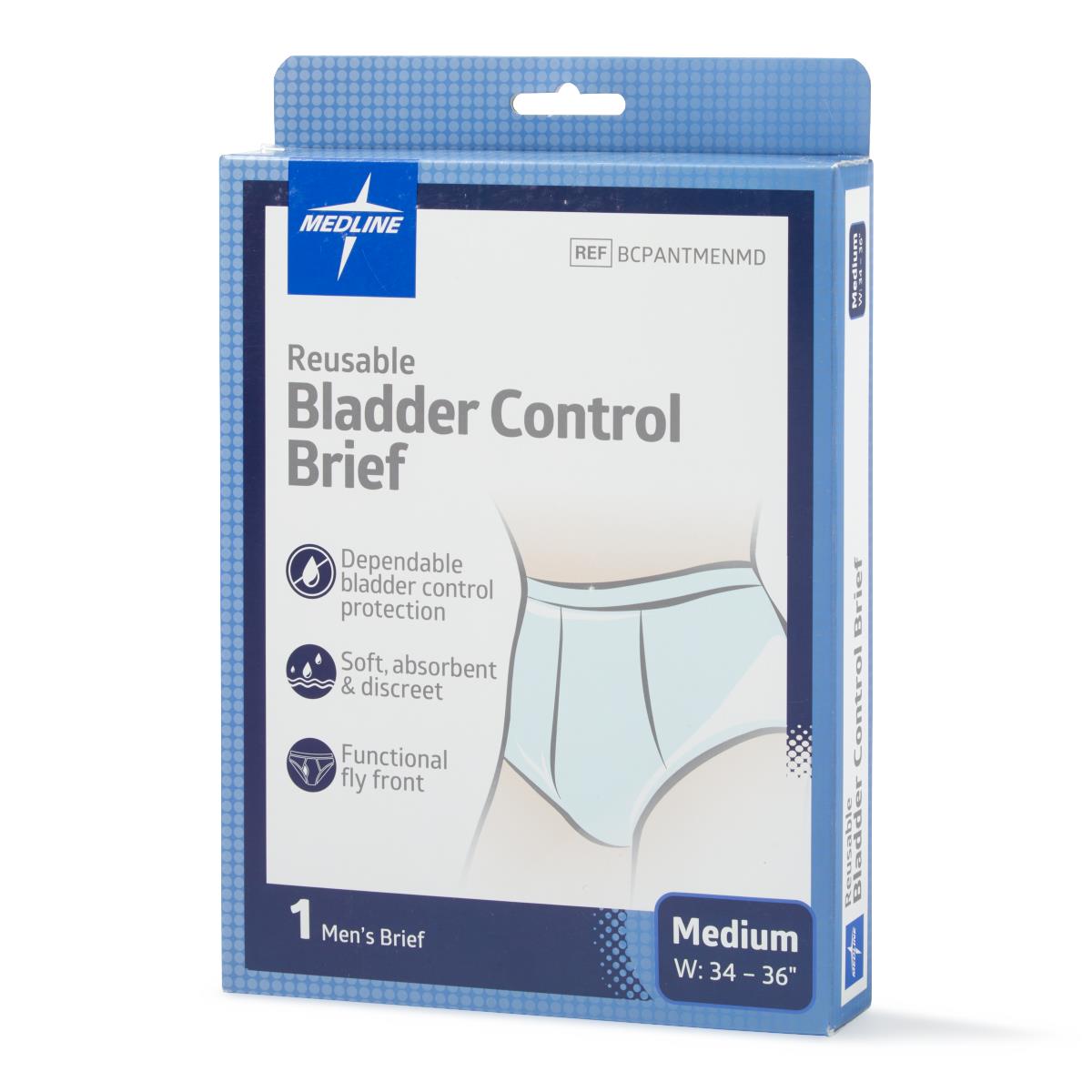 Reusable Bladder Control Women's Panty - Washable Incontinence Underwear for Light Bladder Leakage