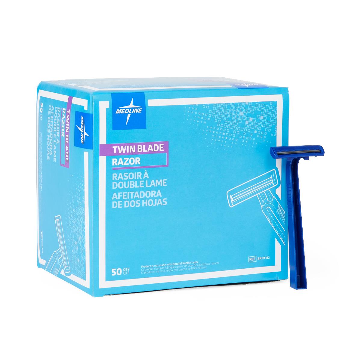 Micro Face Razor Disposable Twin Blade Facial Razors | Micro-Coated Steel | Clinical ...