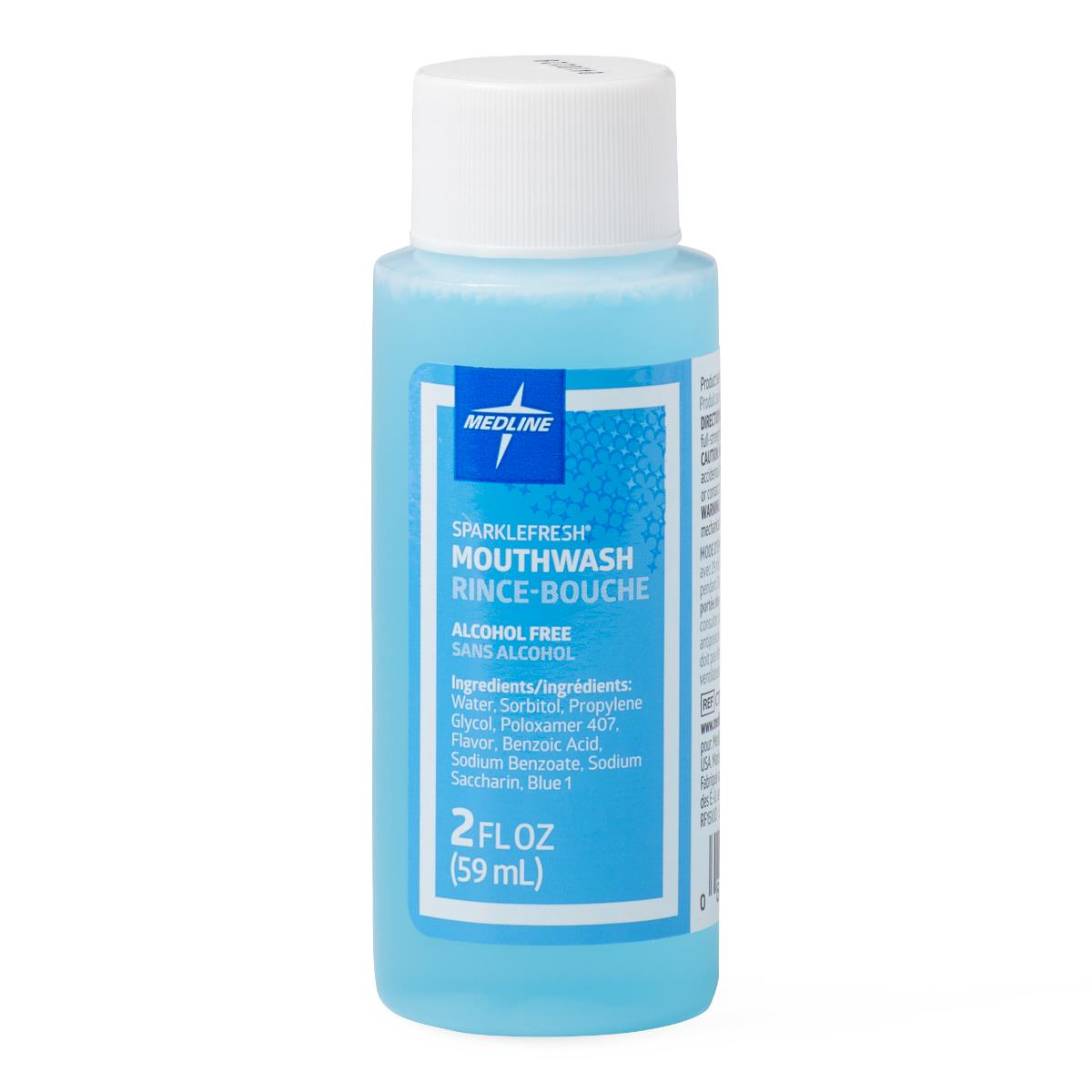 SparkleFresh Alcohol-Free Mouthwash - Gentle Formula for Sensitive Gums
