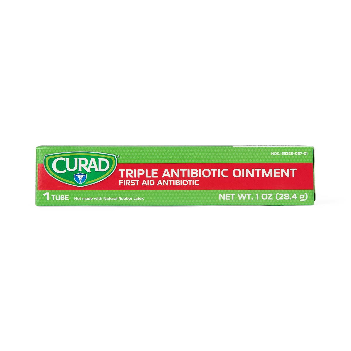 CURAD Triple Antibiotic Ointment - Hospital-Grade First Aid Infection Prevention | 1 oz