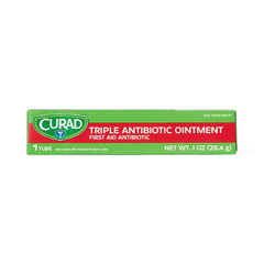 CURAD Triple Antibiotic Ointment - Hospital-Grade First Aid Infection Prevention | 1 oz