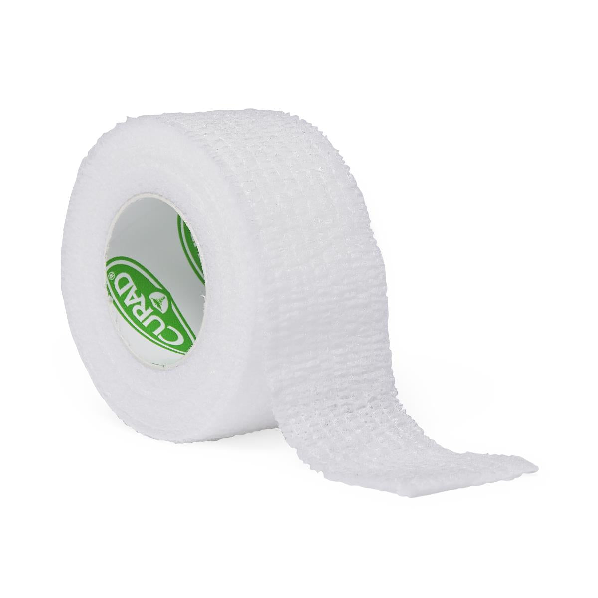Curad Ouchless Self-Adhering Wrap - Gentle Cohesive Bandage for Sensitive Skin (No Adhesive)