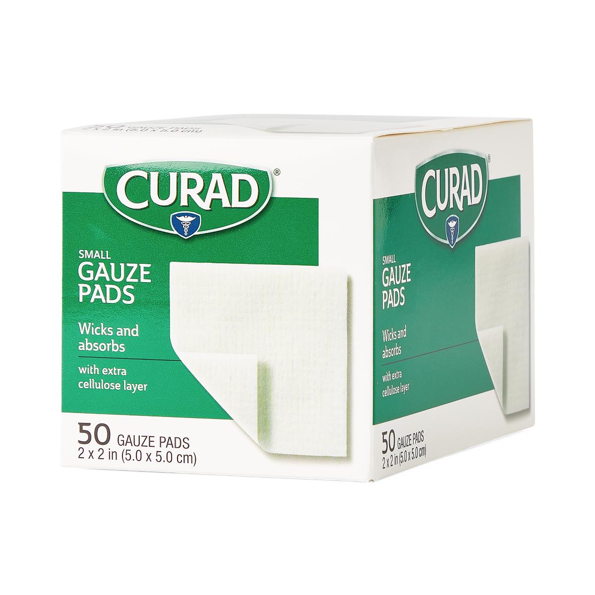 Curad Sterile Pro-Gauze Pads - Premium Wound Care Dressing (Multiple Sizes Available)