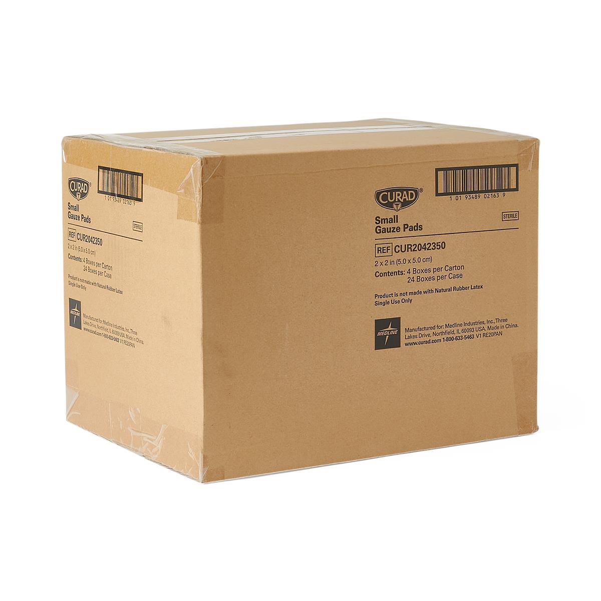 Curad Sterile Pro-Gauze Pads - Premium Wound Care Dressing (Multiple Sizes Available)