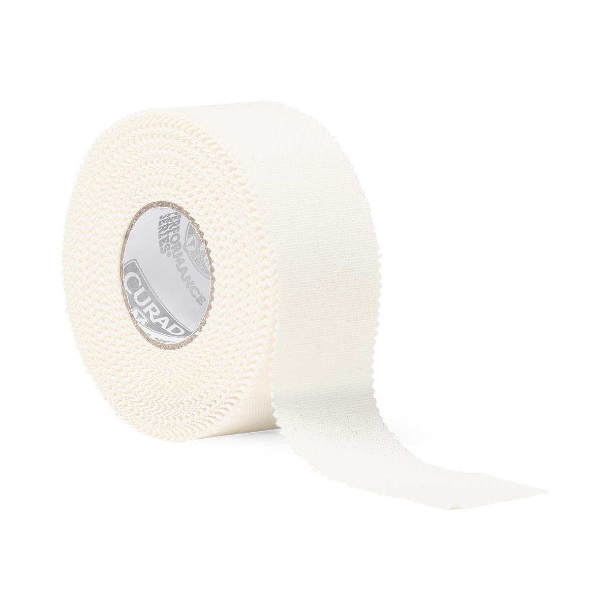 Medline Premium Porous Cotton Cloth Tape 1" x 10 Yards - Breathable Medical Adhesive Tape with Hand-Tear Edge