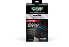 Curad Performance Series Ironman Multipurpose Support with Infrared Technology - Adjustable Compression & Hot/Cold Therapy