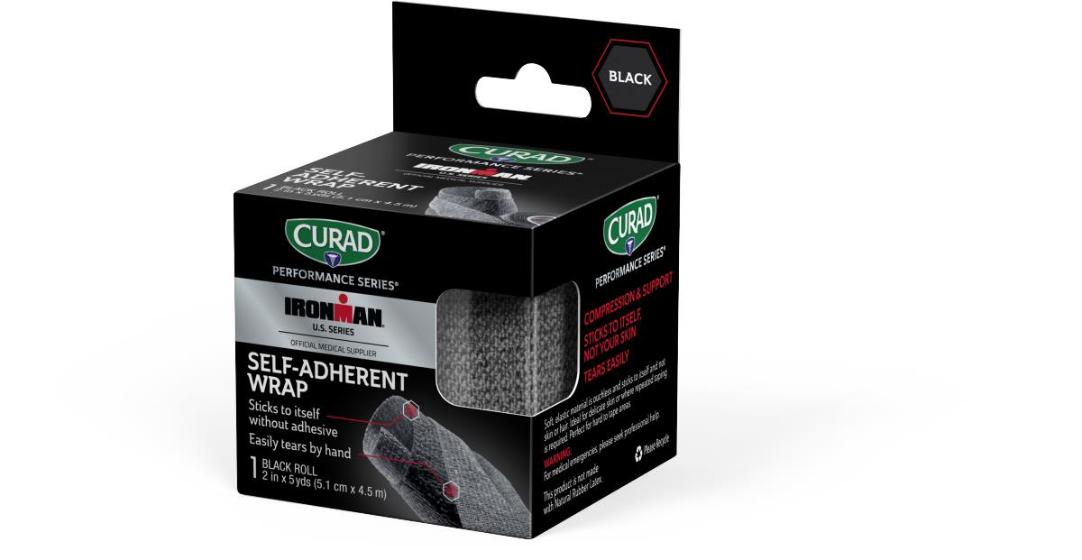 Curad Performance Series Ironman Self-Adherent Wrap - Athletic Compression Bandage