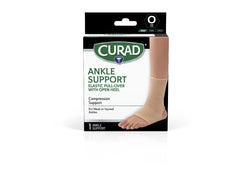 Elastic Open-Heel Ankle Support - Universal Fit for Weak or Injured Ankles