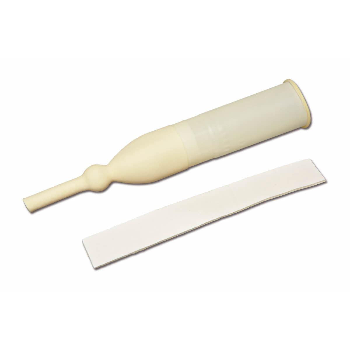 Exo-Cath Latex Male External Catheters by Medline - Secure Adhesive Foam Tape (DYND12303)