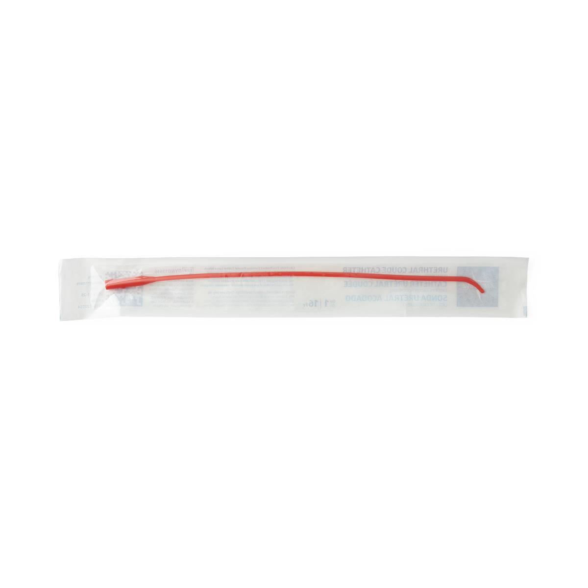 Medline Urethral Intermittent Catheter - 100% Latex-Free, Smooth Tip, 14Fr & 8Fr Available