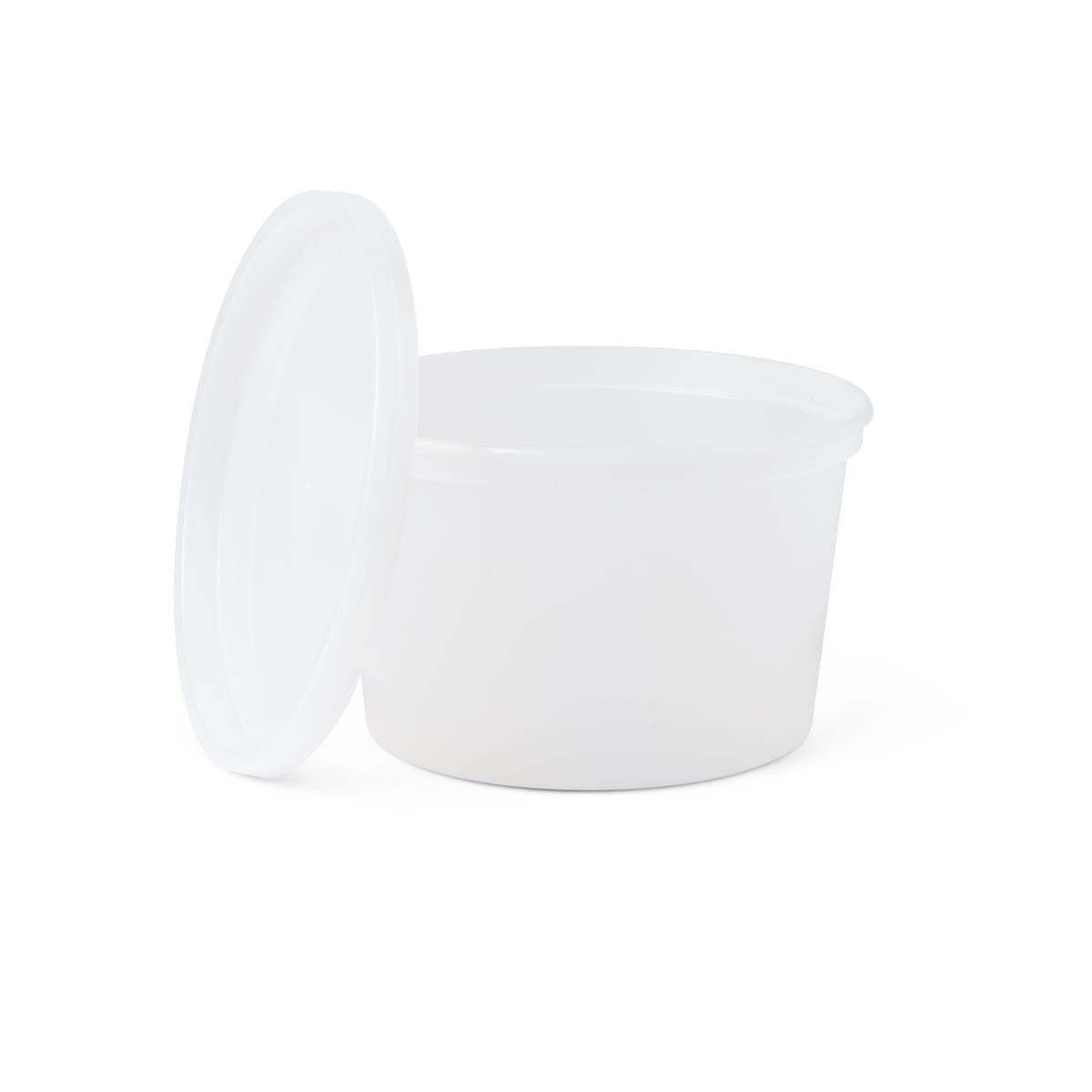 Polypropylene Pathology Specimen Containers with Snap-Lock Lids - 16oz Laboratory Collection Jars