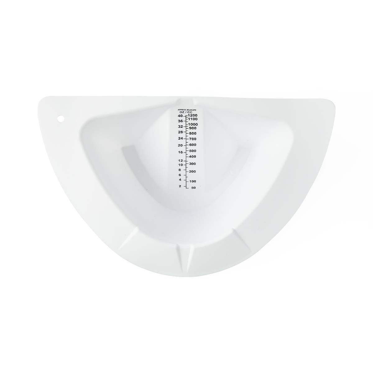 Medline Graduated Commode Specimen Collector 900mL - DYND36600 Medical Grade Plastic Container