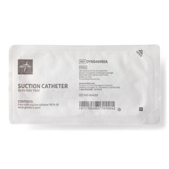 Medline Mini Poly-Cath Open Suction Catheter Tray - Sterile, Latex-Free Complete Kit with Whistle Tip