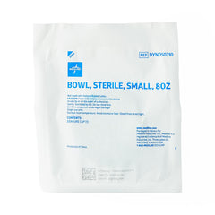 Sterile Plastic Solution Bowls - Graduated Medical Basins with Molded Measurements for Healthcare Facilities