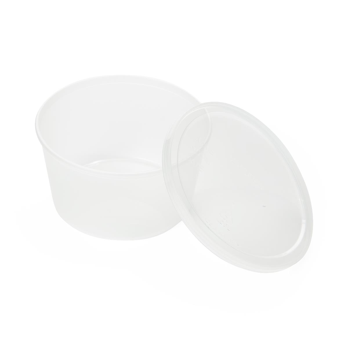 Clear Denture Storage Containers with Labeling System - Bedside Organization