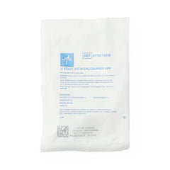 Medline 6-Piece IV Start Kit with ChloraPrep Clear Sterile Solution - Case of 100