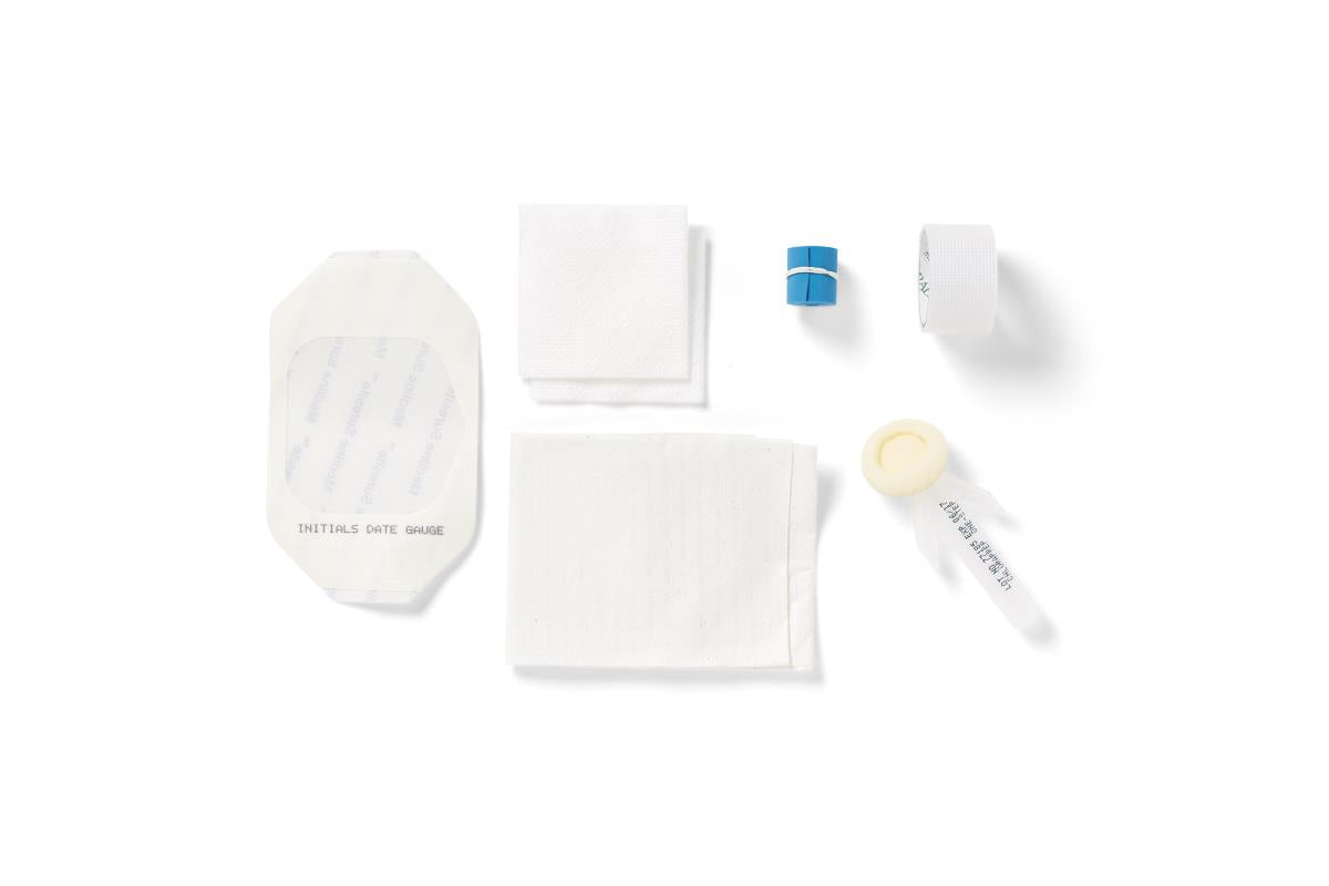 Medline Tegaderm Frame-Style IV Start Kit - Complete Sterile IV Catheter Insertion & Maintenance Kit - Case of 100
