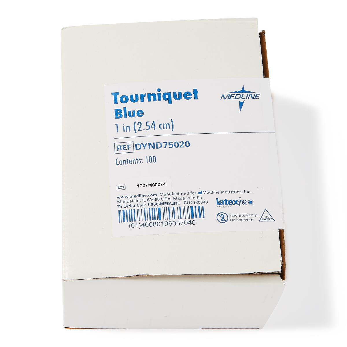 Medline Disposable Tourniquets - Single-Use Medical Tourniquets for Enhanced Infection Control