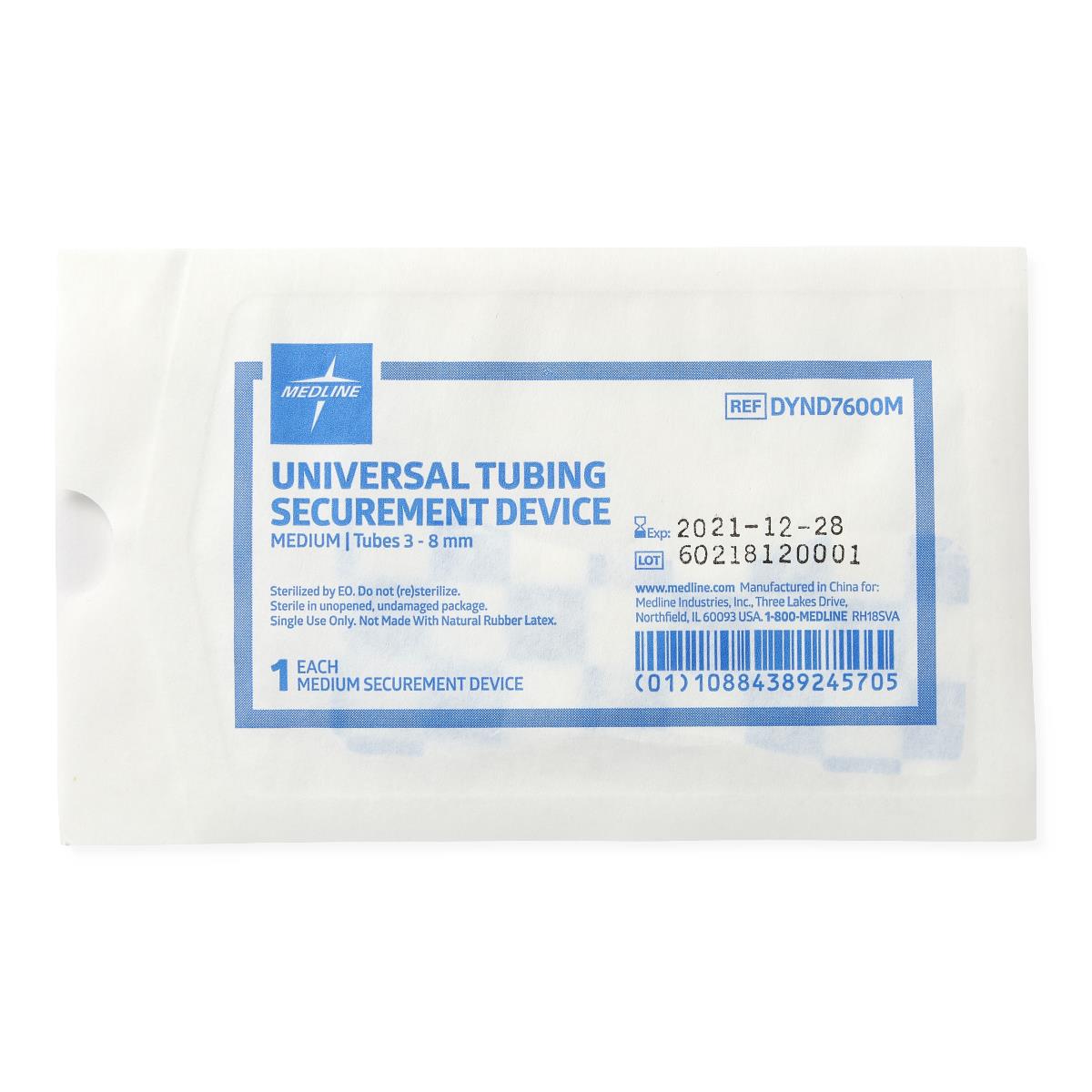 Sterile IV Tube Securement Device - Latex-Free Hypoallergenic Medical Line Stabilizer