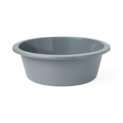 Lightweight Round Plastic Washbasin - 5 Qt Medical Grade Basin for Patient Care & Hygiene