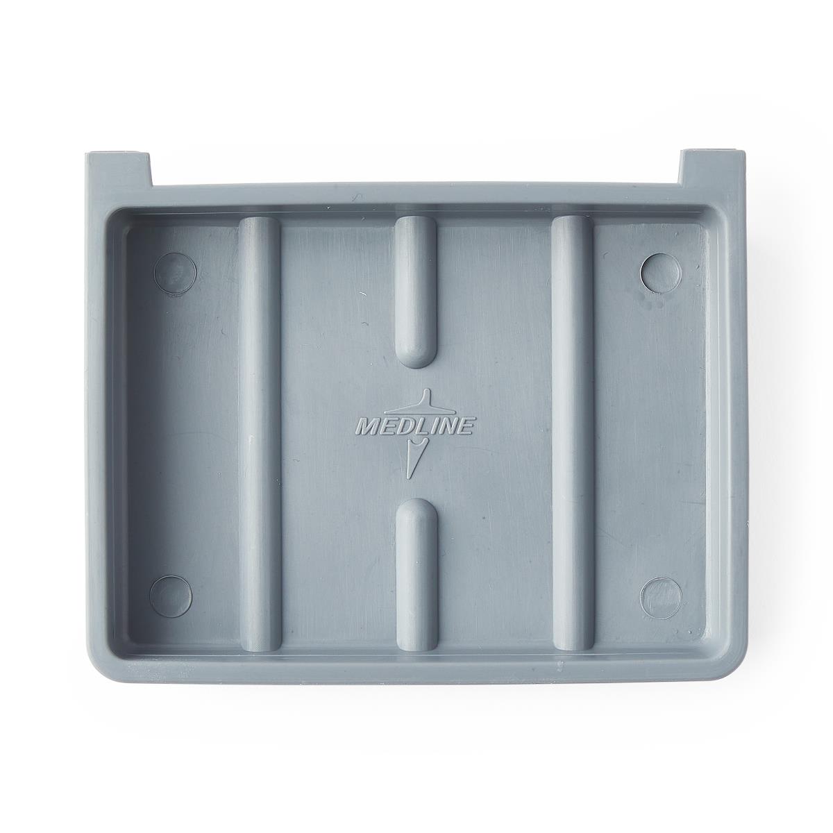 Plastic Soap Dish with Ridges, 3.75 x 2.75 x 0.5 Inch - Premium Bathroom Organizer