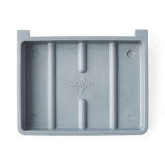 Plastic Soap Dish with Ridges, 3.75 x 2.75 x 0.5 Inch - Premium Bathroom Organizer
