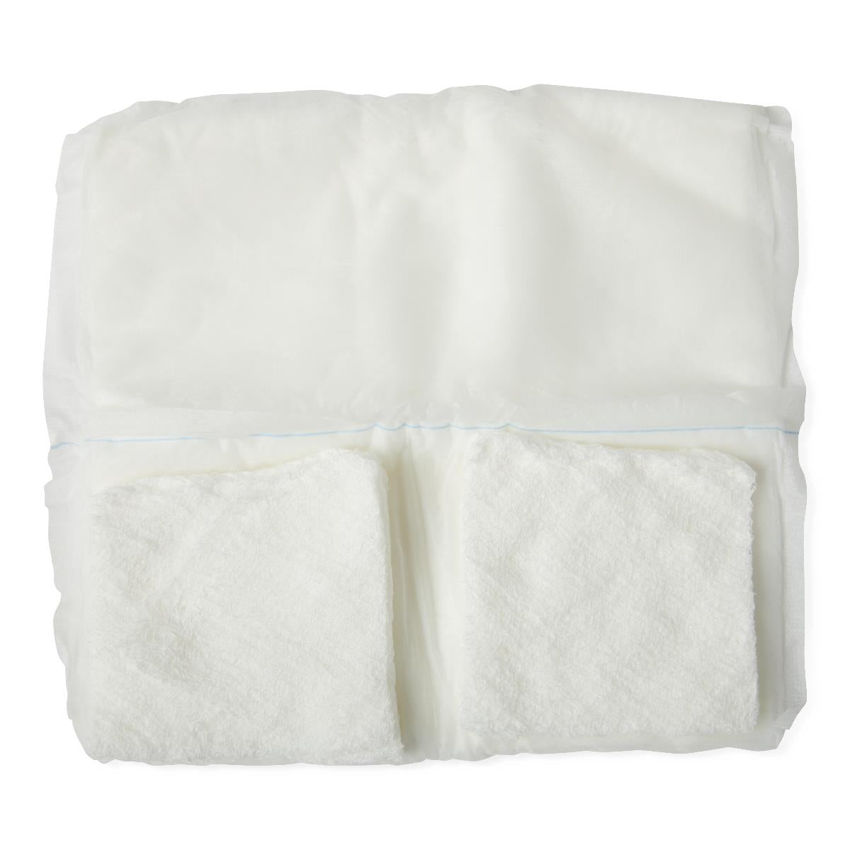 Heavy Wound Drainage Pack - Abdominal Pad & Bulkee Fluff Sponges for High-Exudate Management