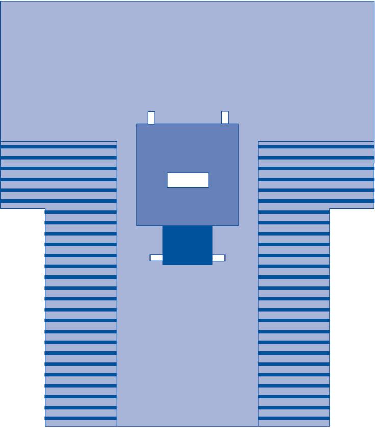 Medline Sterile Transverse Surgical Laparotomy T-Drape - Premium SMS Fabric with Absorbent Reinforcement