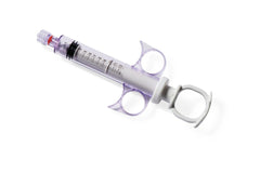 Medline Control Syringe 12mL with Luer-Lock Tip - Thumb Ring Style (Case of 10)