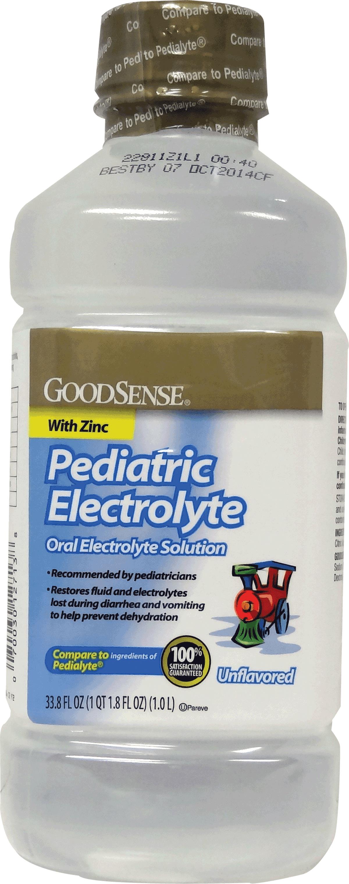 Medical-Grade Oral Electrolyte Solution, Unflavored, 1 Liter Bottles - Case of 6