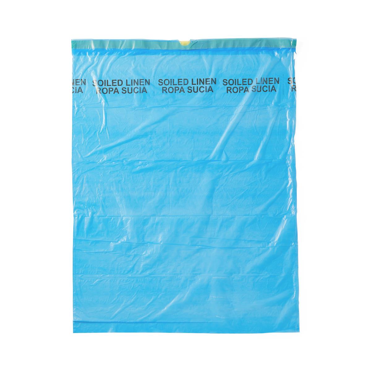 Medline Soiled Linen Liners with Drawtape Closure - Blue, Multiple Sizes & Thicknesses