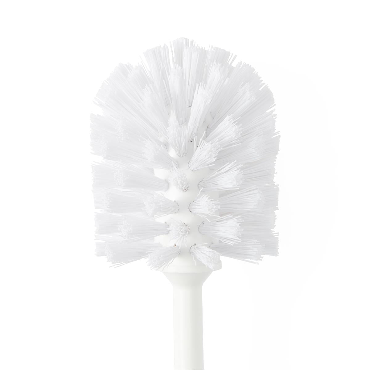 Medline Toilet Bowl Brush with 11 Inch Handle - Durable Cylindrical Fiber Cleaning Tool