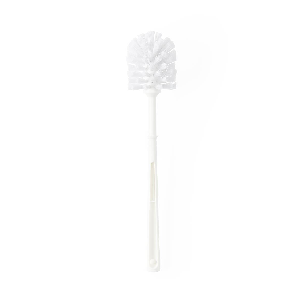 Medline Toilet Bowl Brush with 11 Inch Handle - Durable Cylindrical Fiber Cleaning Tool