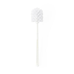 Medline Toilet Bowl Brush with 11 Inch Handle - Durable Cylindrical Fiber Cleaning Tool