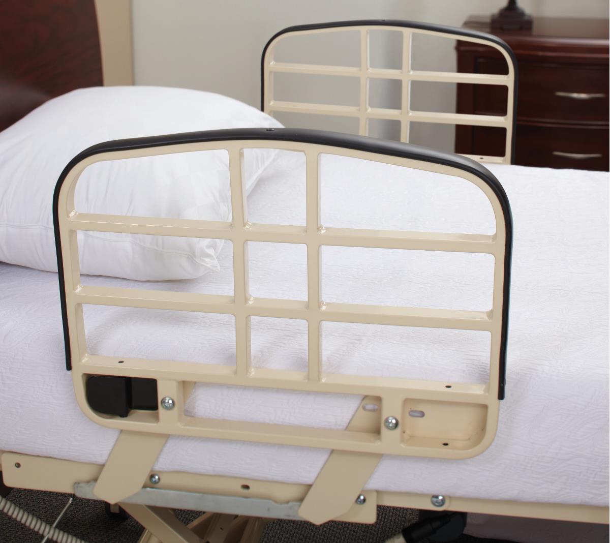 Extra-Tall Soft Touch Side Rails for Alterra Hospital Beds - FDA Compliant Safety Rails