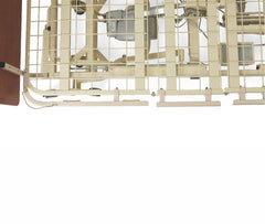 Medline Bed Extension Kit for Alterra Hospital Beds - 42" Wide with Mattress Retainers & Hardware