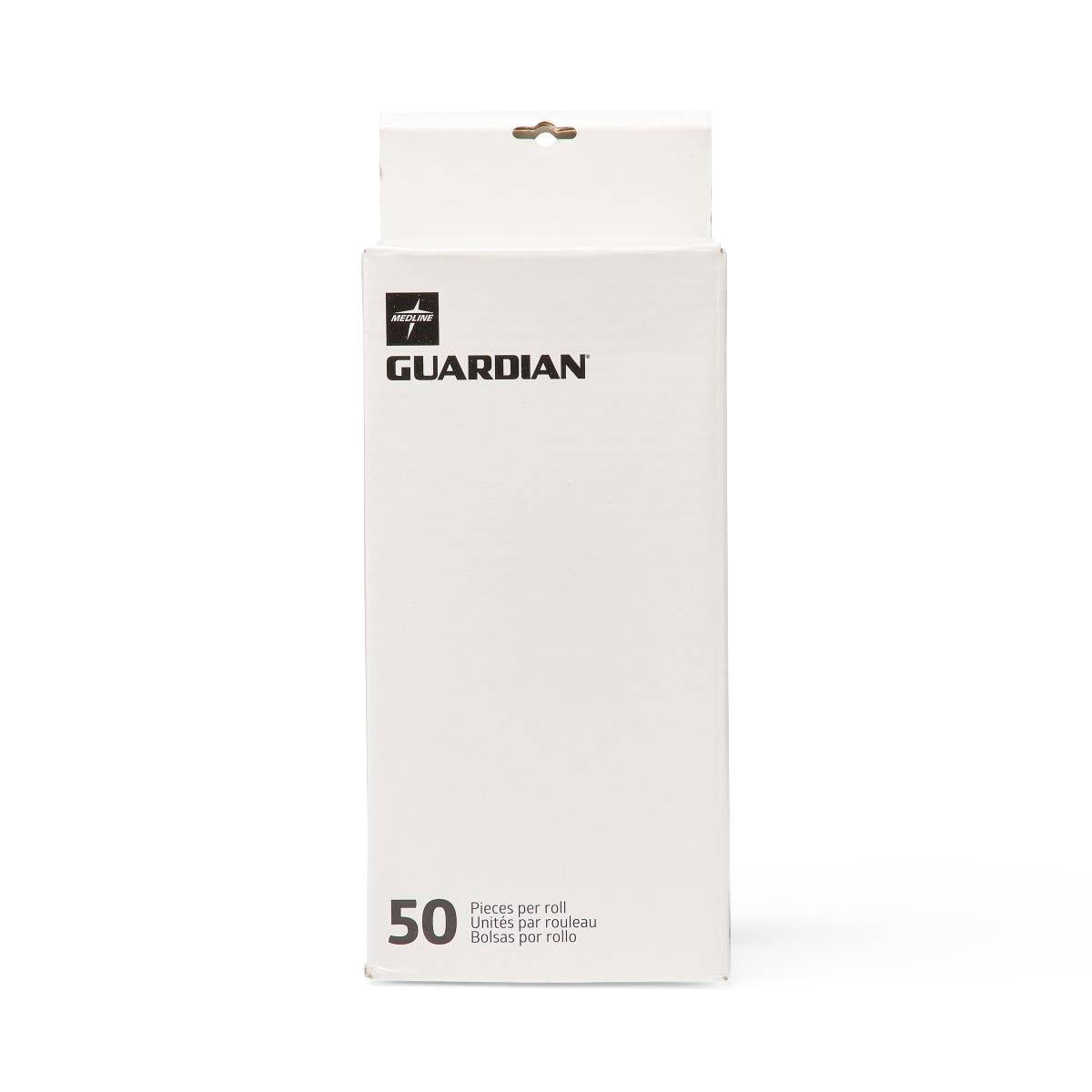 Medline Commode Liner with Absorbent Pad - Latex-Free Disposable Liners for Standard Commode Buckets