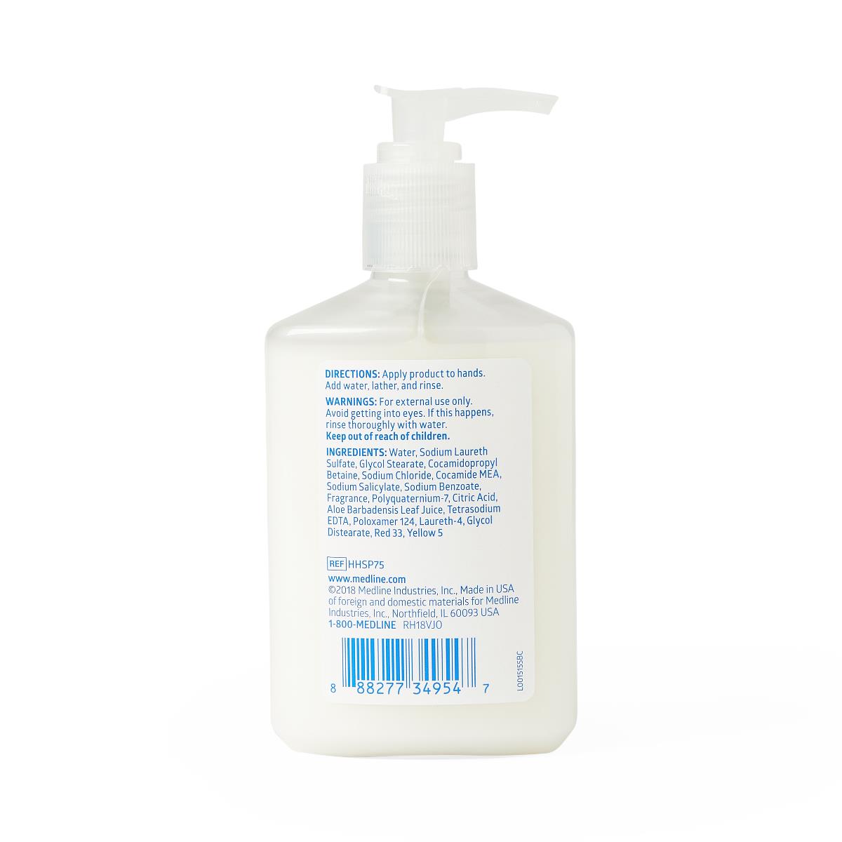 Spectrum Advanced Lotion Hand Soap - pH Balanced Moisturizing Hand Cleanser with Aloe Vera