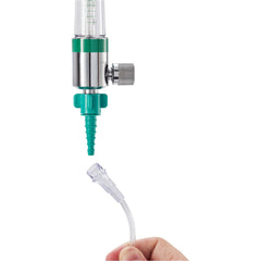 Medline Christmas Tree Style Nut and Nipple Disposable Oxygen Adapters - Universal DISS Connector