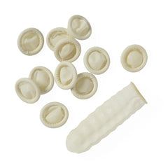 Medline Finger Cots - Latex Protective Covers for Wound Care & Medical Procedures (Case of 144)